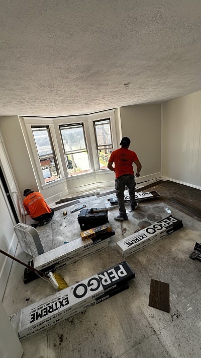 Lvp floor installation