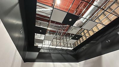 Installation of drop ceilings